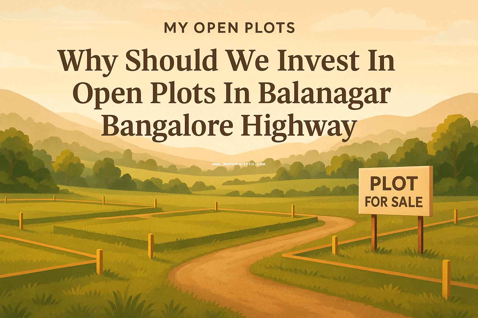 Why Should We Invest In Open Plots In Balanagar Bangalore Highway
