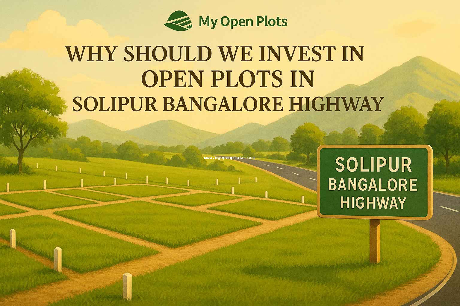 Why Should We Invest In Open Plots In Solipur Bangalore Highway