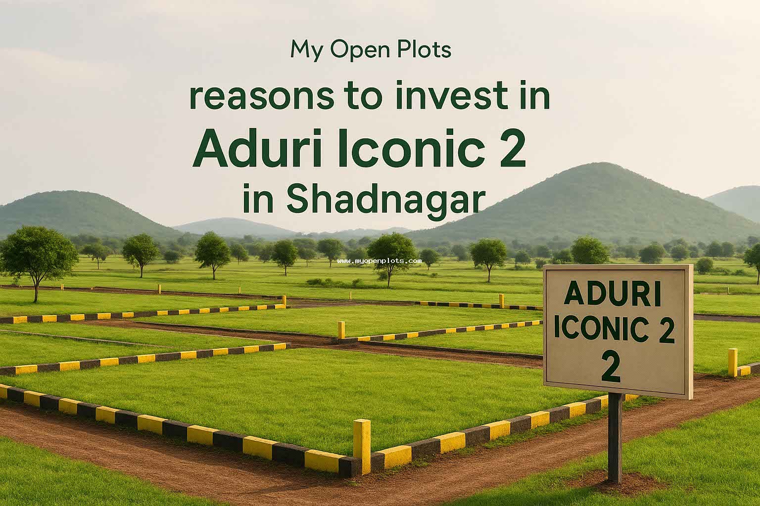 reasons to invest in Aduri Iconic 2 in Shadnagar