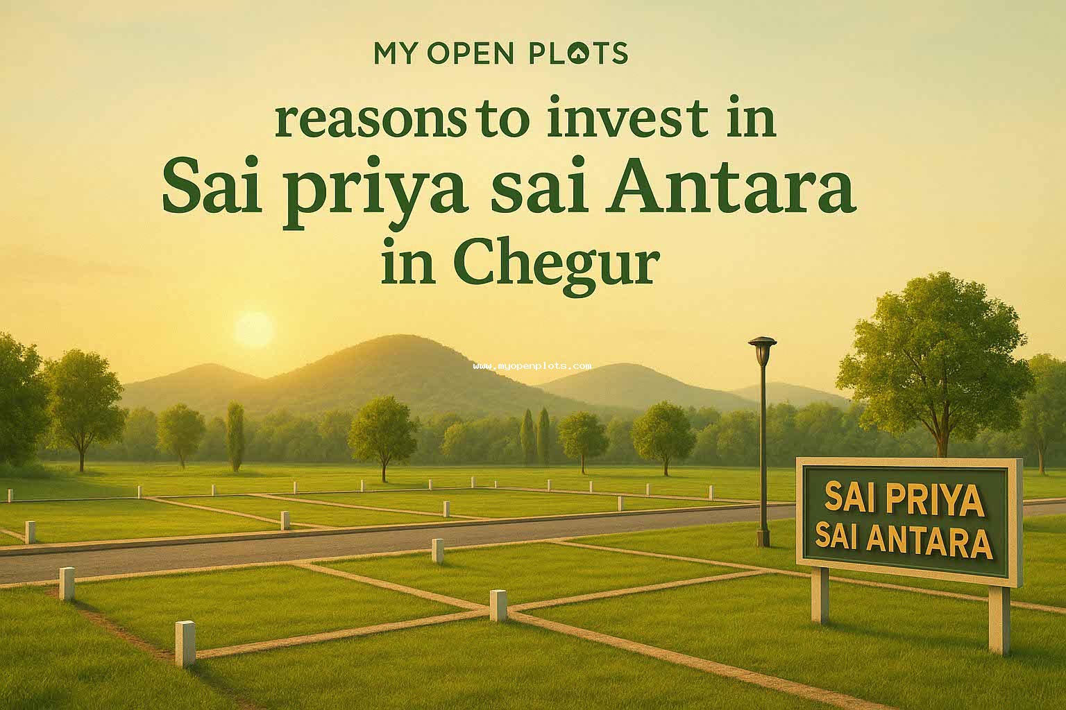 reasons to invest in sai priya sai antara in chegur