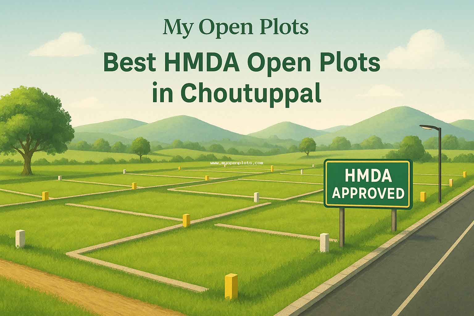 Best HMDA Open Plots in Choutuppal
