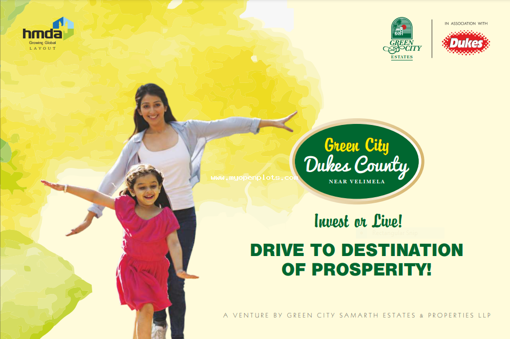 Green City Dukes County Open Plots For Sale in Shankarpally Price, Layout, Address